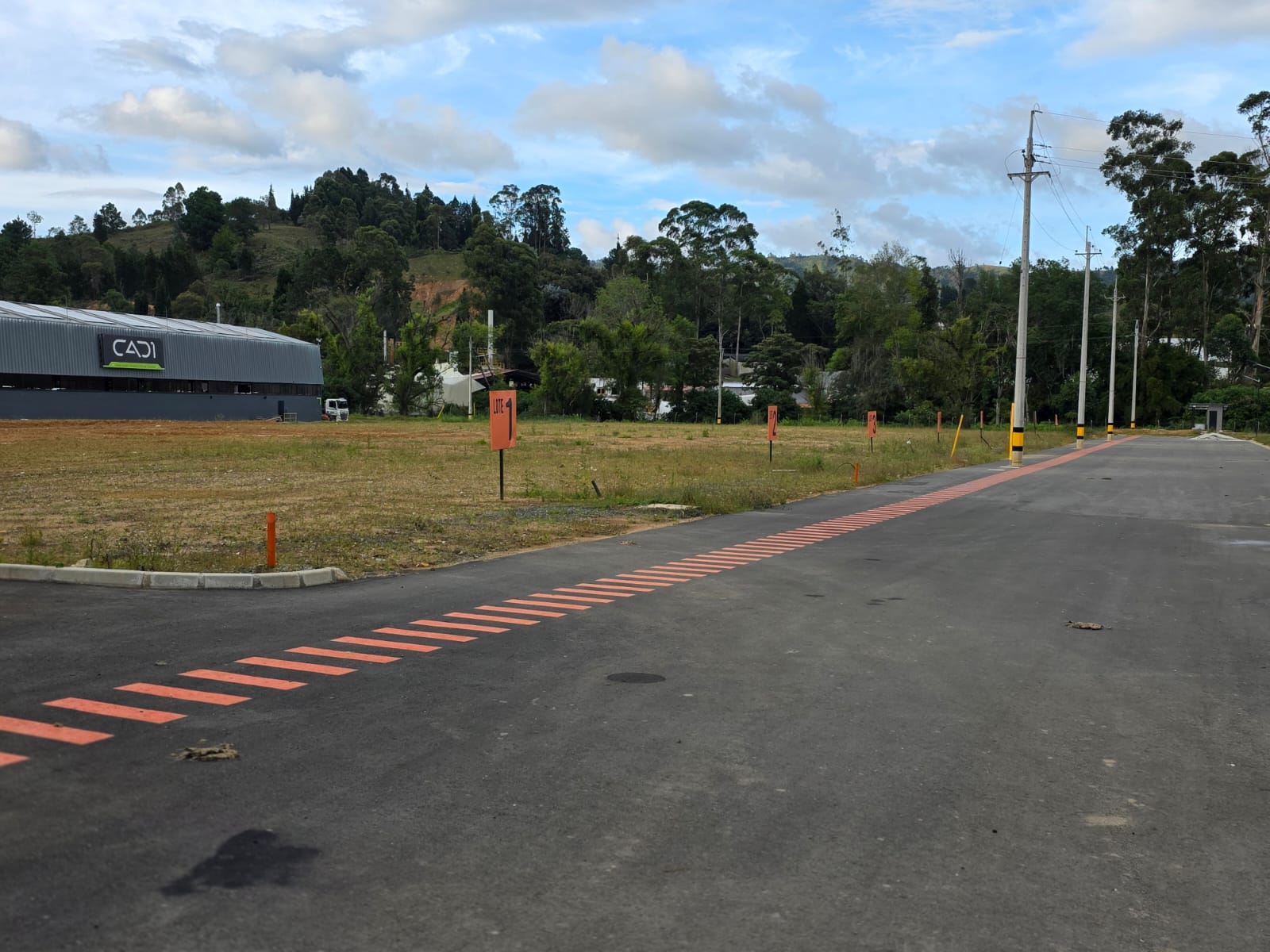 Lote para bodega en venta – Guarne